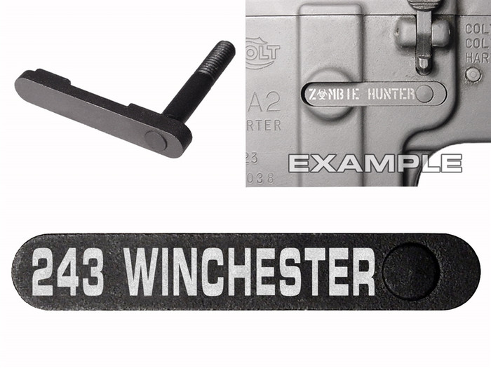 NDZ AR-15 SW 15-22 Black Magazine Catch 243 WINCHESTER