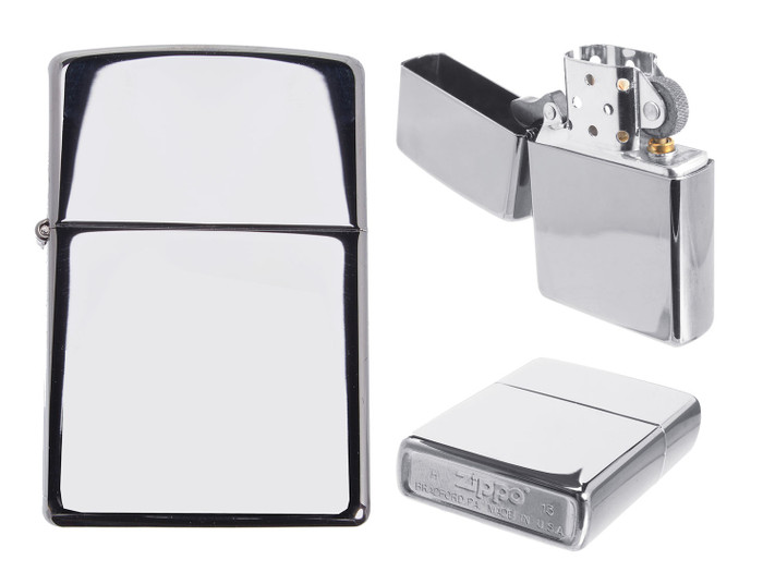 Zippo Black Ice Windproof Lighter | NDZ Performance