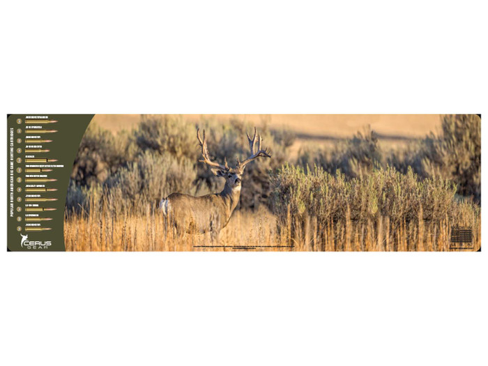 Cerus Gear Gun Mat Deer & Cartridges Wildlife Magnum Promat Full Color