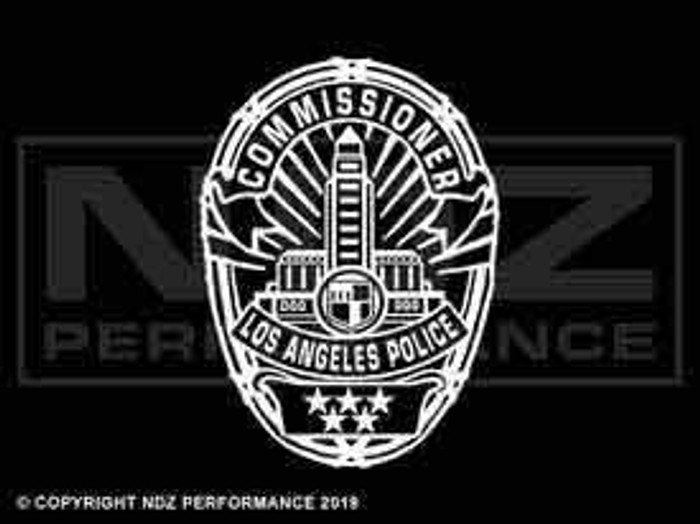 1960 - LAPD Badge Commissioner