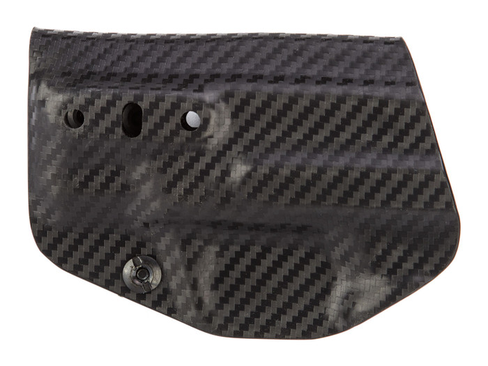 Concealment Express Smith & Wesson M&P Shield 9mm/.40 Tuckable Holster Carbon Fiber Ambidextrous - Right Side View