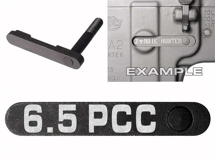 NDZ AR-15 SW 15-22 Black Magazine Catch 6.5 PCC
