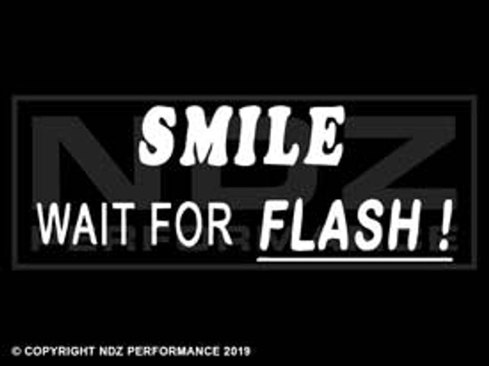 434 - Smile Wait for Flash 2 Line Underline