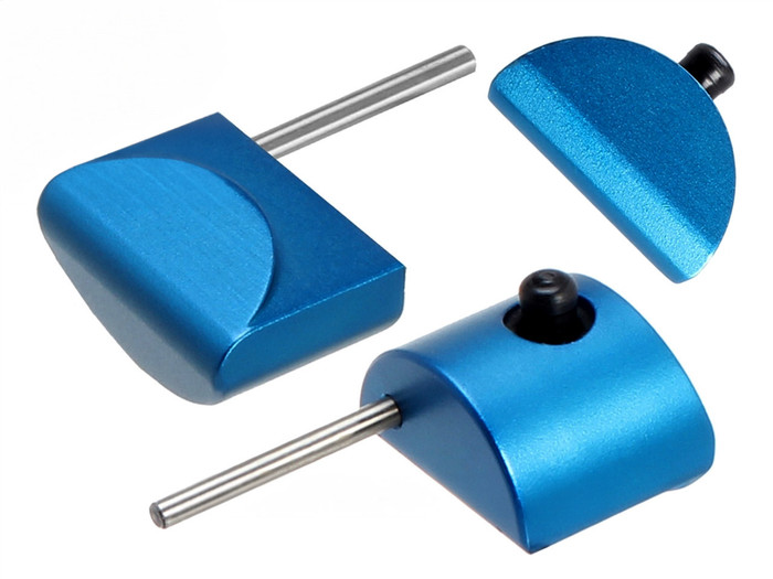 NDZ Blue Grip Plug AL1-T With Punch Tool for Glock 17, 17L, 19, 23, 34 GEN 1-3 (*LZ)