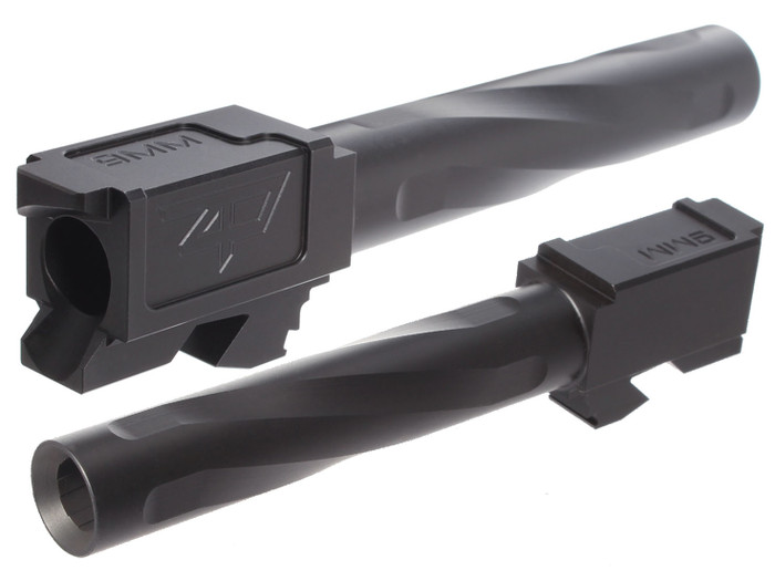 Zaffiri Precision Barrel Flush & Crown for Glock 17 in Black Nitride