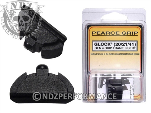 Pearce Glock Gen 4 Grip Frame Plug 20, 21, 40 & 41 | NDZ Performance