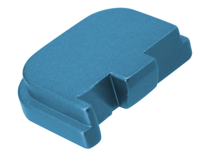 NDZ Back Slide Cover Plate For Glock 42 in Blue (*LZ)