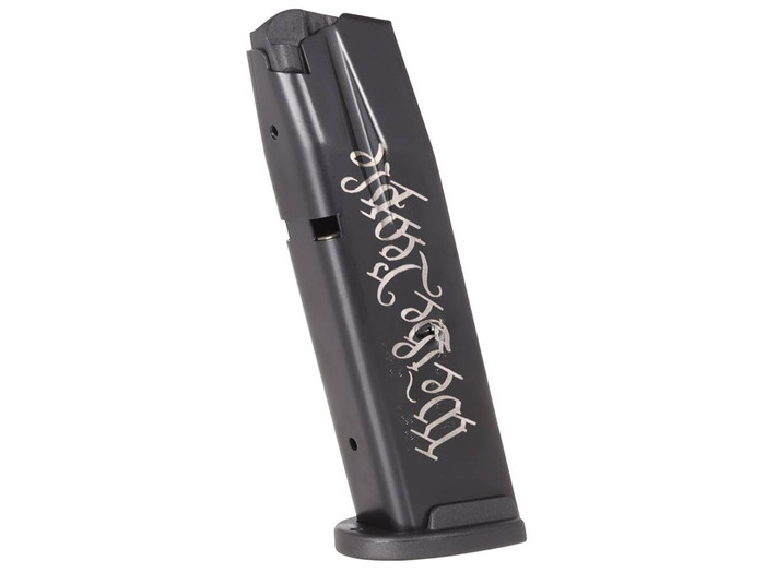 Sig Sauer P320 Full Size .40 Cal .357 10 Round Magazine We The People - Angled View