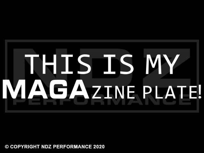 2049 - MAGAzine Plate