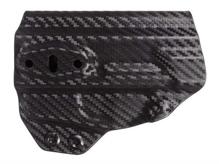 Concealment Express Sig Sauer P365 with Lima Laser Ambidextrous Holster Kydex Carbon Fiber IWB Tuckable - Right Side View