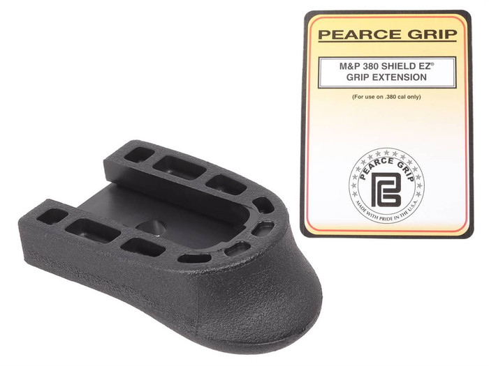 Pearce Grip PGMPS45 S&W M&P Shield 45 Grip Extension Polymer Black | Range USA