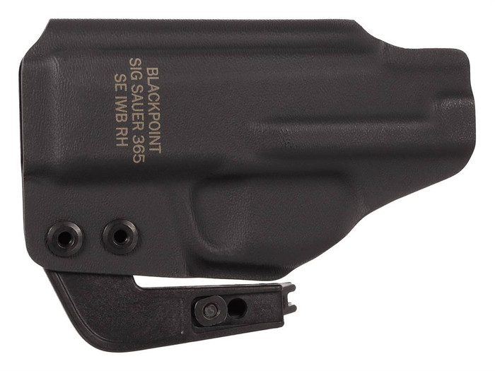 Black Point Sig Sauer P365 IWB Appendix Carry Optic Ready RH Holster - Front View