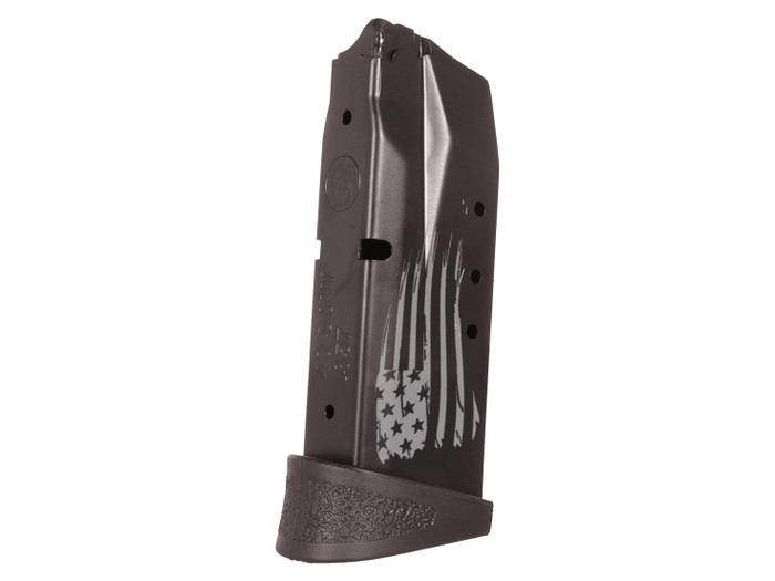 Smith & Wesson OEM 10 Round Magazine for M&P Compact .40SW for WTP Distressed Flag No Text