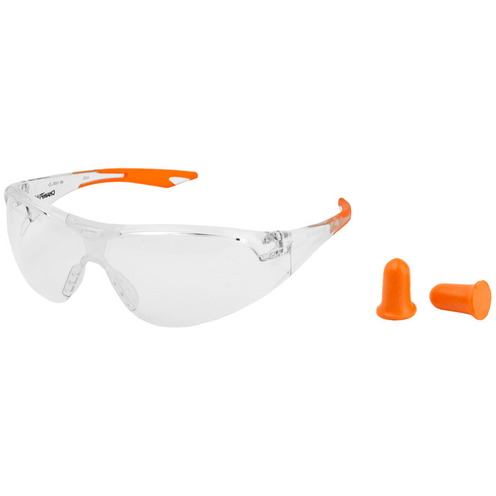 Champion Range & Target Youth Shooting Glasses & Ear Plug Set