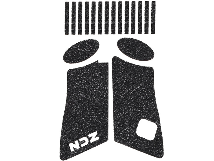 NDZ Rubber Pistol Grip for Glock 19 23 32 38 GEN 3 - Black Rubber