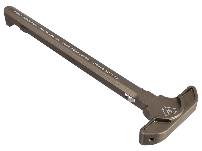 Strike Industries AR-15 Latchless Charging Handle, FDE