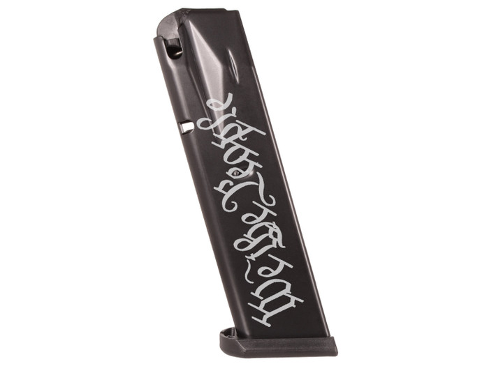 Canik OEM Magazine for TP9, METE, Full Size, 10 Round, We The People - Side View