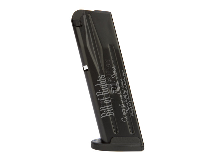 Sig Sauer P320 Compact 9mm 10 Round Magazine Bill of Rights - Side View