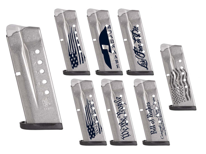 Smith & Wesson OEM Magazine for M&P Shield 9mm, 7 Round - Multiple Variations