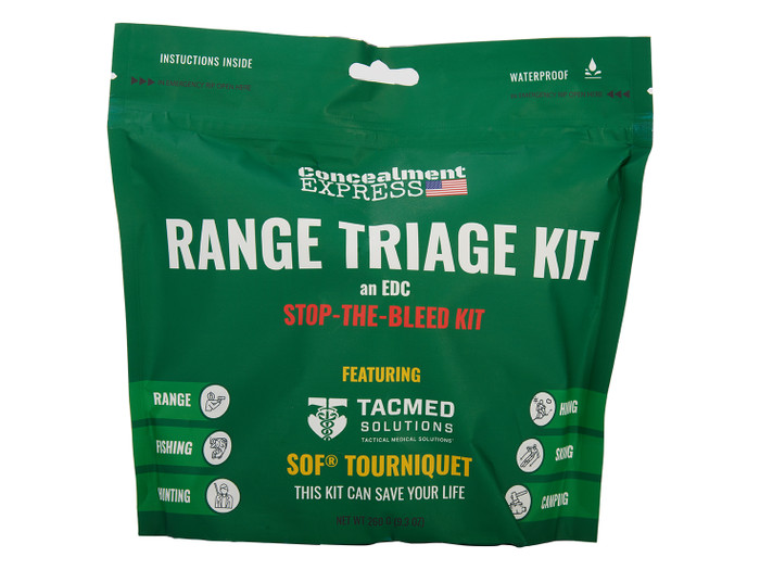 Concealment Express Range Triage Kit - Front View