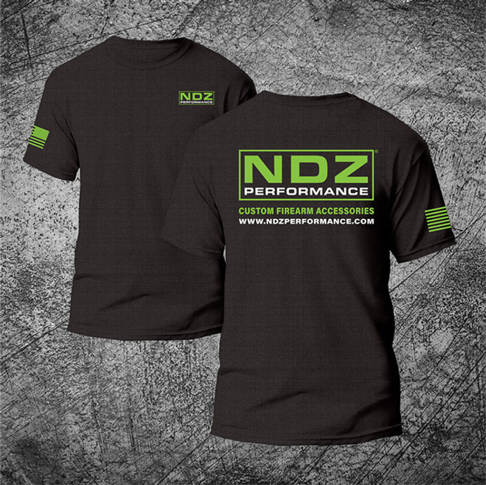 NDZ Performance Logo T-Shirt V1 in Dark Grey