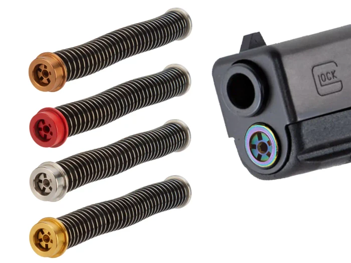 NDZ Glock 19 23 32 38 Gen 4-5 Guide Rod Assembly - Multiple Colors