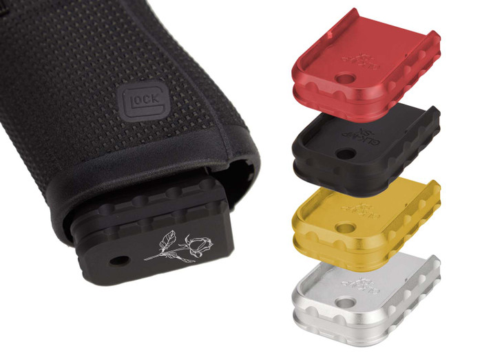 Grip Force Black Beavertail Kit Backstraps for Glock GEN 1-3 | NDZ