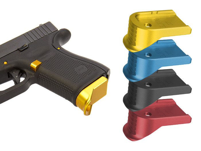 NDZ Glock Gen 1-5 Magazine Floor Plate with Finger Extension - Multiple Colors