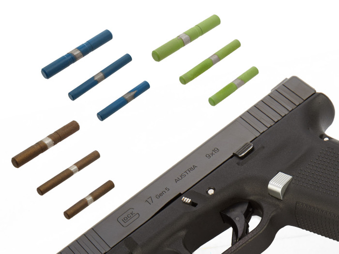 NDZ Glock Gen 5 Stainless Steel 3 Pin Kit - Mulitple Variations