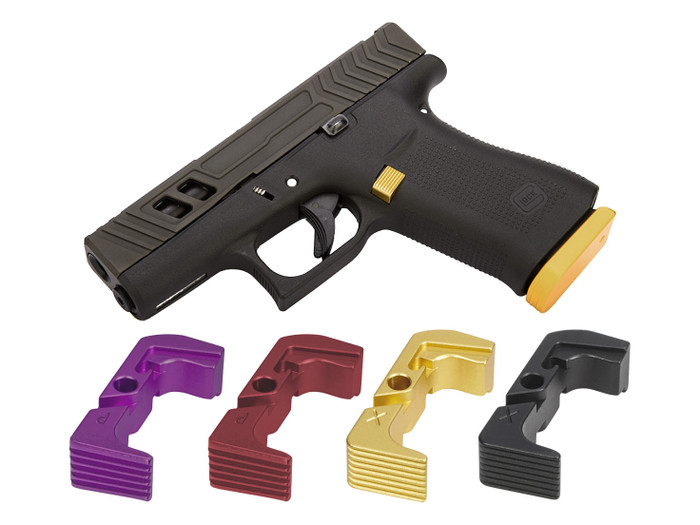 NDZ Glock 43X 48 Magazine Release - Multiple Colors