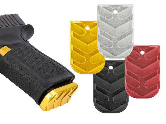 NDZ Glock Gen 5 Magazine Floor Plate, Aspis Cut - Multiple Colors 1