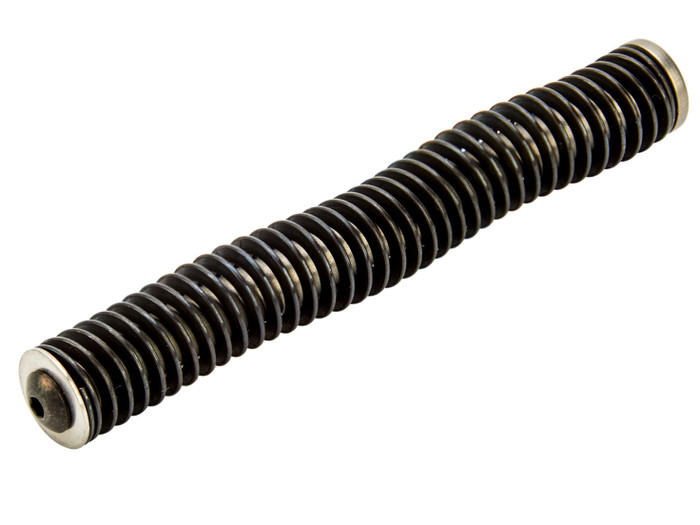 Jentra Glock 20, 20SF, 21, 21SF Gen 1-3 Premium Stainless Guide Rod Assembly - Angled View