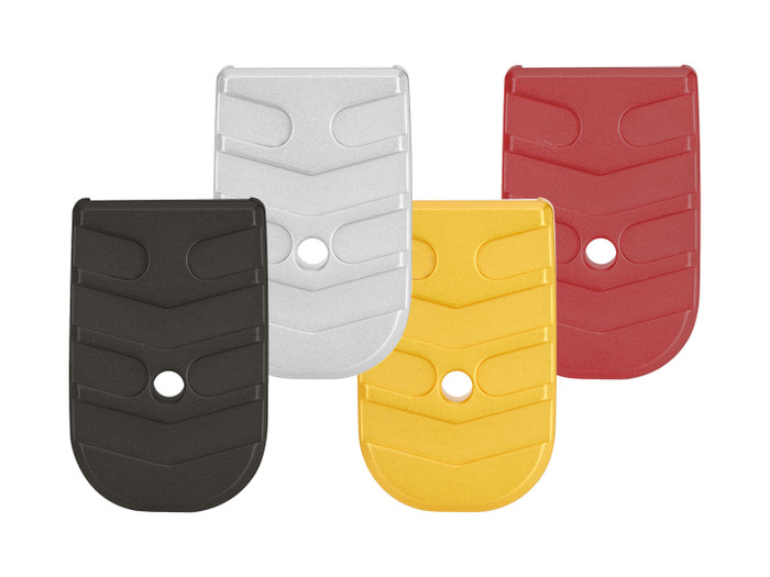 NDZ Glock 30 Magazine Plate with Finger Extension, Aspis Cut - Multiple Colors