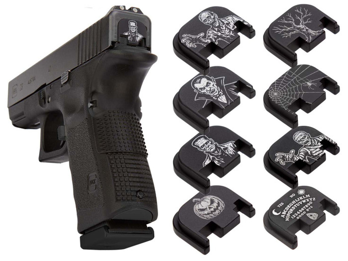 NDZ Glock Halloween Rear Slide Cover Plates - Multiple Variations