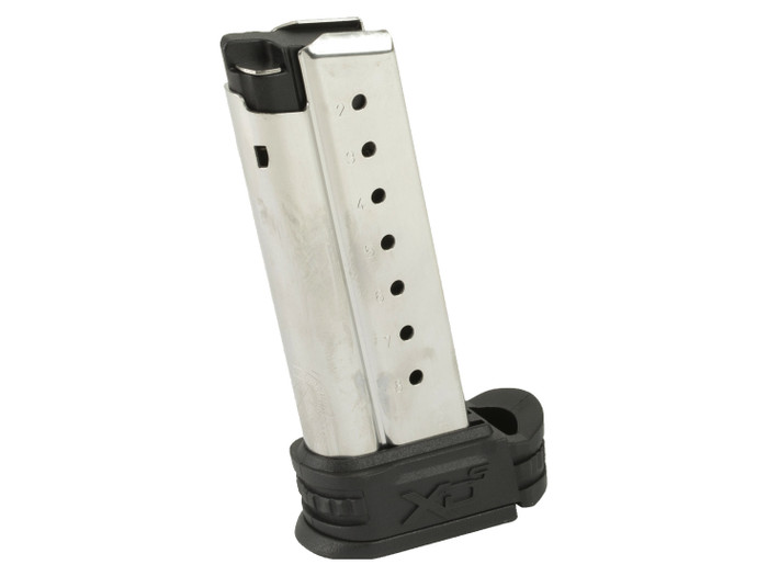 Springfield XD-S First Gen 8 Round Extended Magazine, 9mm - Left Side Angle