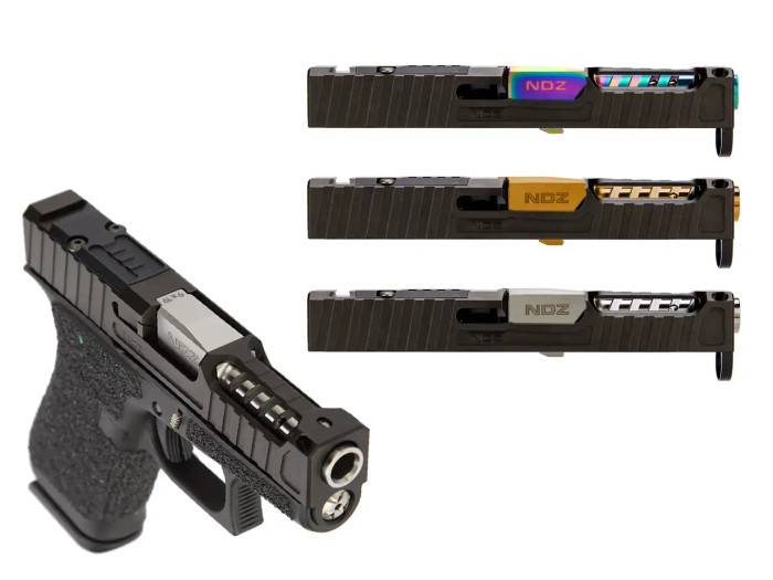 NDZ Glock 43, 43X Artemis Slide and Barrel - Multiple Variations