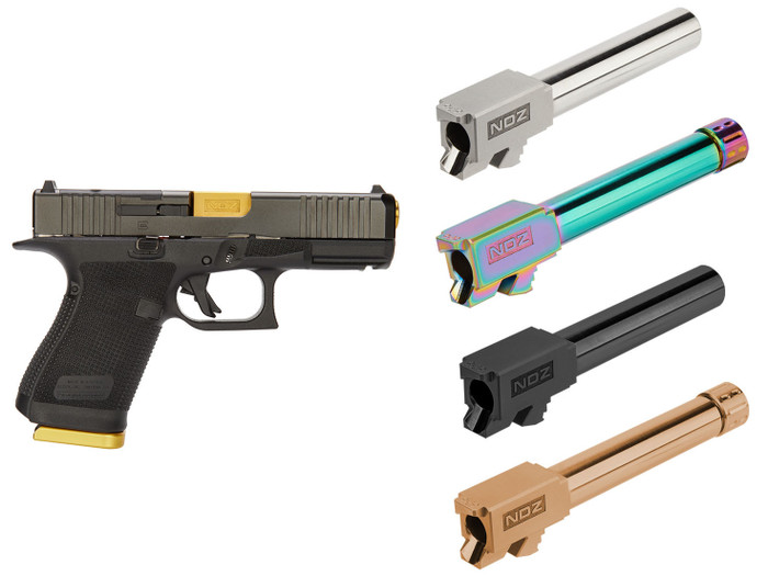 NDZ Glock 19 Gen 6 Barrel - Multiple Color Options