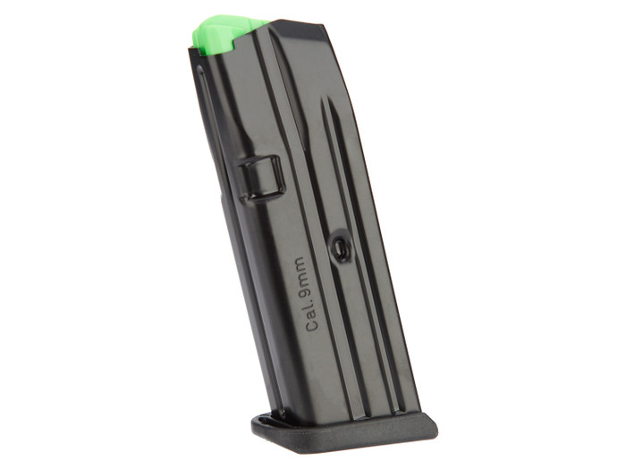 Mec-Gar Glock 19 Magazine, 10 Round - Angled View