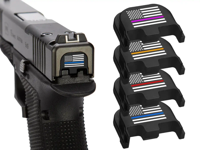 NDZ Glock Gen 6 Rear Slide Cover Plate Thin Line Series - Multiple Variations