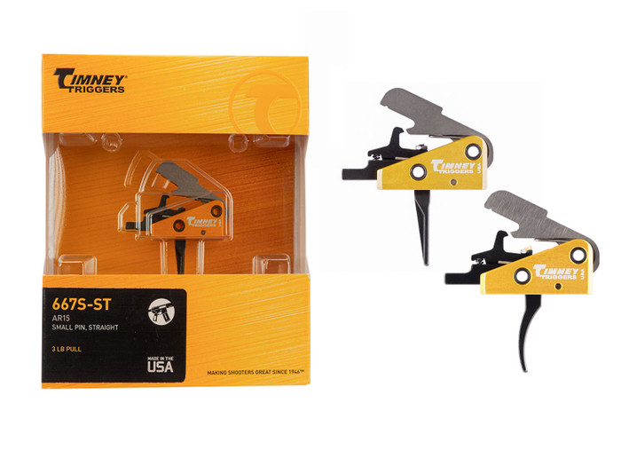 Timney Triggers Competition Trigger Assembly for AR-15 Rifles, Small Pin - Multiple Variations