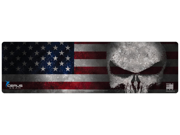 Cerus Gear Gun Mat Reaper US Flag Full Color Magnum Promat