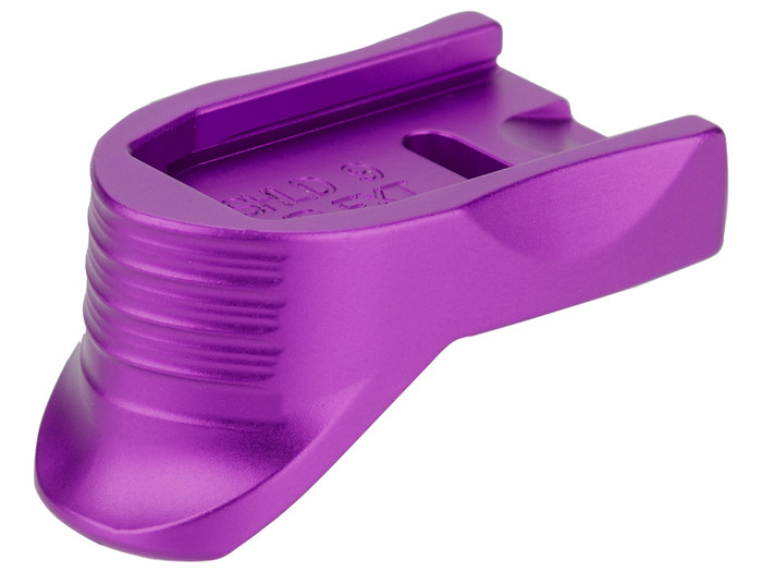 NDZ Purple Magazine Base Plate Finger Extension Extended for Smith & Wesson Shield 9MM .40 (*LZ)