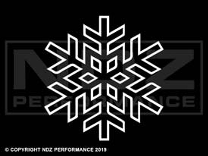 881 - Snowflake Outline