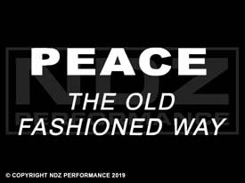 335 - Peace the Old Fashioned Way 2