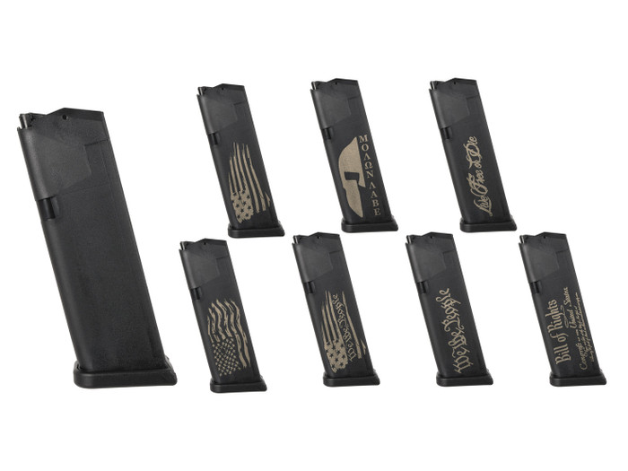 Glock OEM 9mm 10 Round Magazine for Glock 19 Gen 1-5 - Multiple Variations