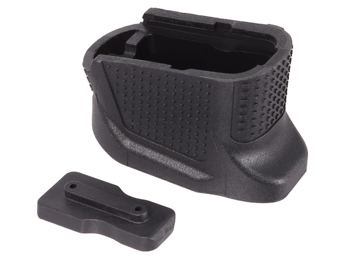 Strike Industries Plus 2 Round Capacity Grip Extension for Glock 43