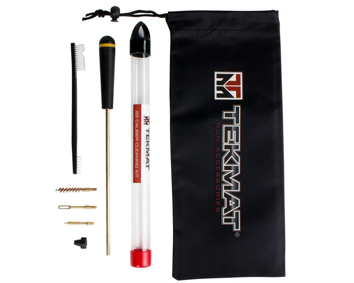 TekMat 7 Piece .22 Caliber Clean Kit for Handguns