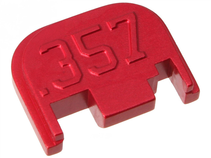 NDZ Red CNC Subdue Rear Slide Plate For Glock GEN 1-4 .357