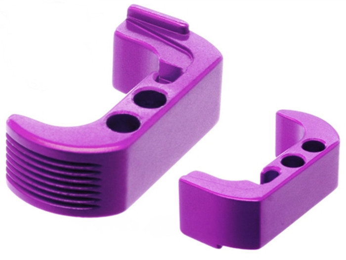NDZ Purple Extended Magazine Release - Reversible for Glock 42 (*LZ)