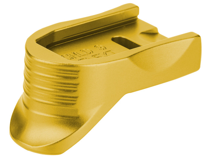 NDZ Gold Magazine Plate Finger Extension Extended for Smith & Wesson Shield 9MM .40 (*LZ)
